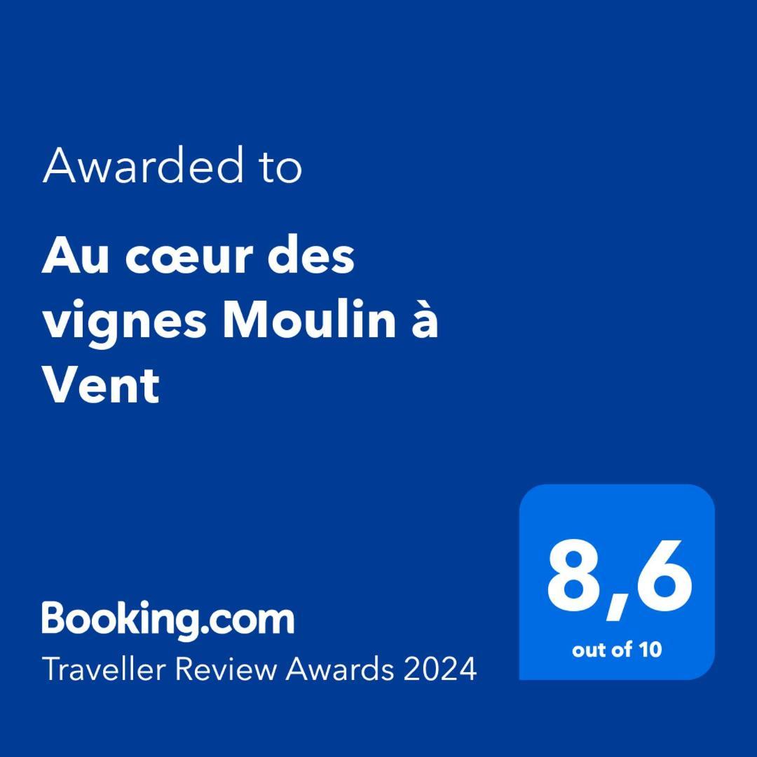 Au Coeur Des Vignes Moulin A Vent Διαμέρισμα La Chapelle-de-Guinchay Εξωτερικό φωτογραφία